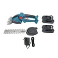 thumbnail image 2 of Cordless Hedge Trimmer, 2 in 1 Grass Shears & Shrubbery Trimmer with 2 PCS Rechargeable Battery, Electric Grass Trimmer Hedge Shears / Grass Cutter for Yard Garden Lawn, 2 of 7