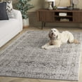 thumbnail image 3 of SAFAVIEH Vintage Tabriz Dimas Abstract Area Rug, Gray/Charcoal, 4' x 6', 3 of 8