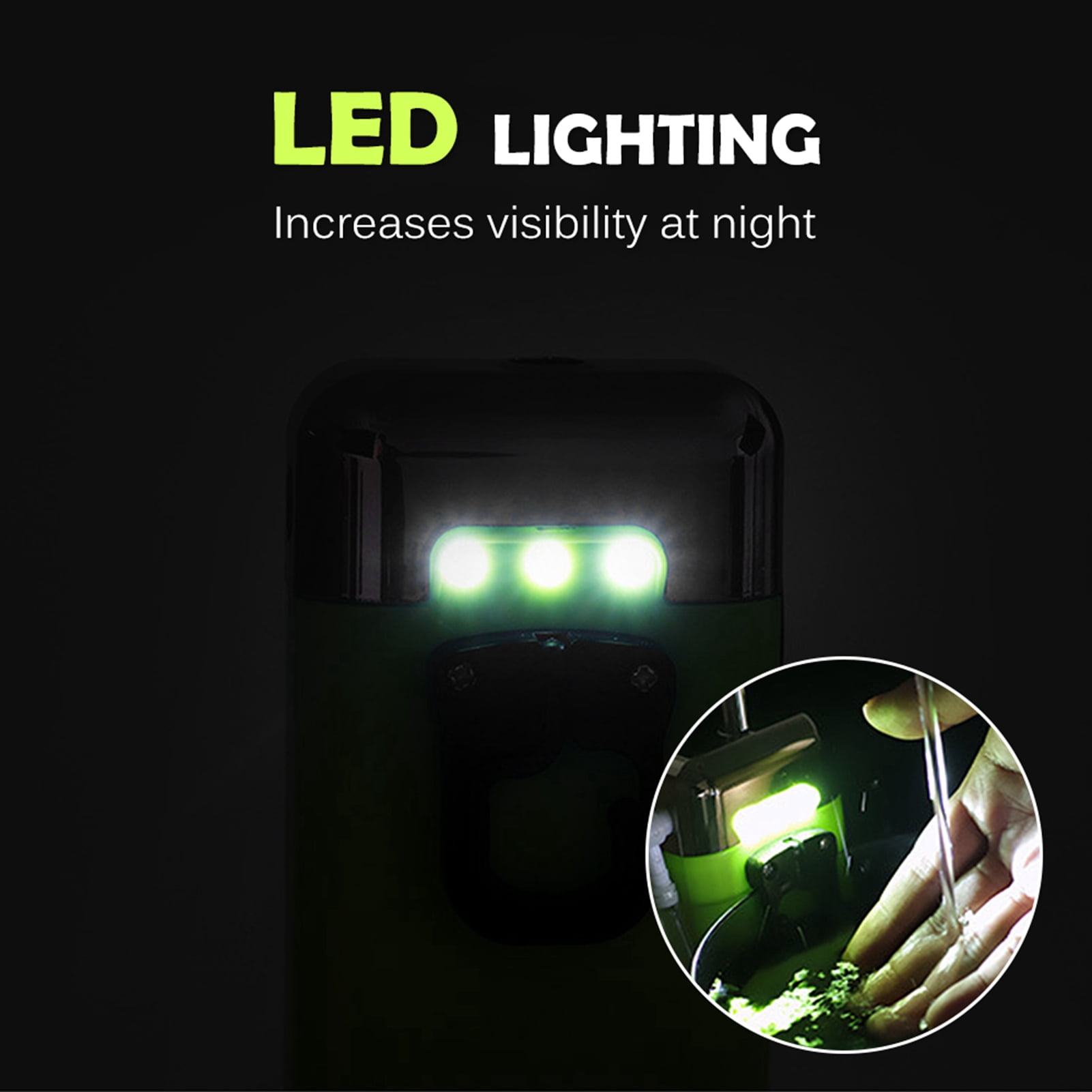 Automatic  3 Modes Automatic Inductive Pumping USB Charging Mini Air Pump