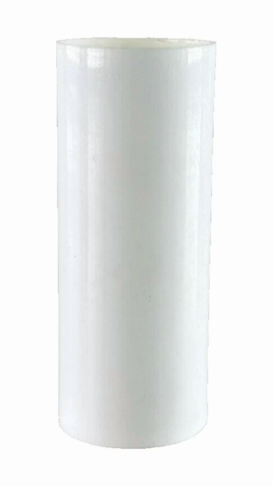 2.2 X 0.8 White Plastic Candle Cover Sleeves Chandelier Socket Sleeves Lot Of 24