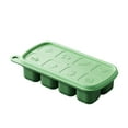 thumbnail image 2 of Ludlz Ice Cube Mold Food Grade Non-stick Reusable Multi-compartment Multipurpose Eco-Friendly Quick Release 8 Grids Ice Cube Maker Tray Kitchen Tool, 2 of 8