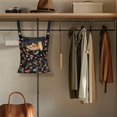 thumbnail image 4 of ZIATUBLE Mushroom Hanging Storage Organizer Butterfly Flower Clothespin Holder Bag Easy to Clean Clothesline Bag for Clothes Pins Elastic Hanging Pantry Organizer for Storage Bags, 4 of 7