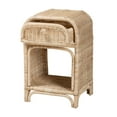 thumbnail image 3 of bali & pari Magni Rattan BOHO Nightstand, 1-Drawer, Natural Brown, 3 of 10