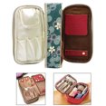 thumbnail image 4 of Double-Sided Cosmetic Fabric Toiletry and Jewelry Bag Travel Organizer (8" L x 4.5" H x 3.5" W) with Bonus Reusable Bag, 4 of 7