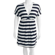 Juniors Plus Knit Dolman Dress