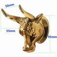 thumbnail image 4 of 3X Guitar Holder Wall Hanger Bull Art Guitar Ukulele Hook Guitar Hanger Wall Hook Holder Stand for Guitar Ukulele,3 x Hook 12 x Screws 12 x Expansion bolts,gold, 4 of 7