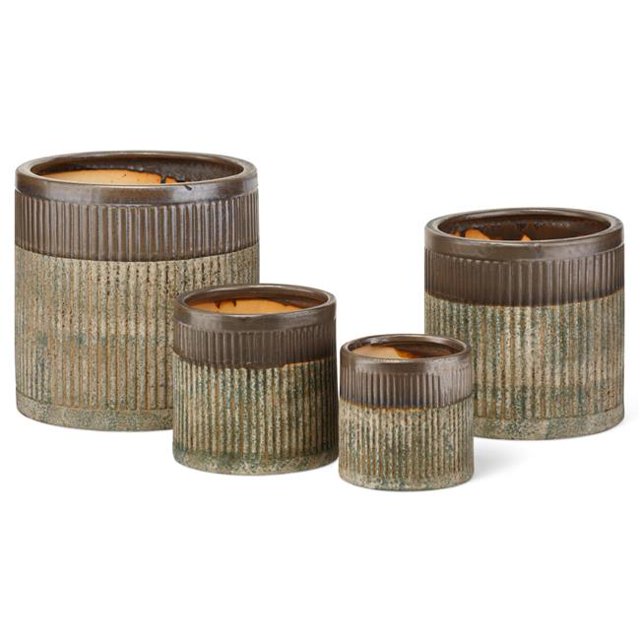 IMAX Z65537-4 Abbot Planteurs - Lot de 4