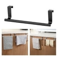 thumbnail image 4 of 2x Puerta Toallero Barra Toallero Soportes Colgantes Baño stante Colgador Almacenamiento Elegante Gabinete Moderno Barra de Toals Sin Tadr Zulema Estante de apoyo sobre la puerta, 4 of 8