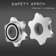thumbnail image 4 of Lamoutor 2 Pcs Écrou Hexagonal Antidérapant Vis de Collier pour Haltère Musculation, 4 of 6