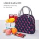 thumbnail image 5 of Disketp Cute Flamingo Bolsa Térmica para Almuerzo, Lonchera con Abertura Amplia y Gran Capacidad, Organizador Reutilizable para Mujeres, Hombres y Adultos, 5 of 6