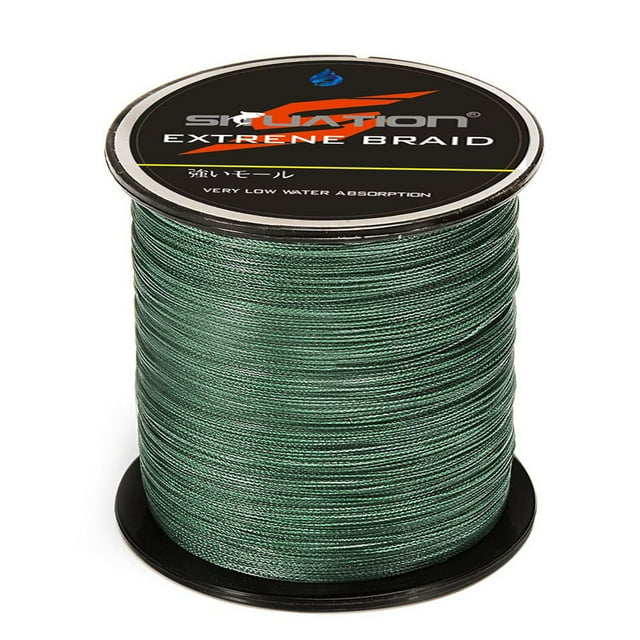 Alician 500m Pe Fishing Line Super Performance Long Casting 4 Strands Braided Lines For Saltwater Freshwater
