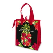 Island Heritage Holiday Non-woven Bag, Pineapple Floral