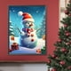 thumbnail image 2 of Pintura De Diamante 5D DIY Taladro Redondo Completo Nevado Ventoso Muñeco De Nieve Kit Decoración 30x40cm, 2 of 9
