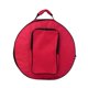 thumbnail image 4 of Compact Snare Drum Bag Backpack Case with Shoulder Strap Outside Pockets Musical Instrument Accessory Red, 4 of 5