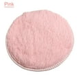 thumbnail image 1 of Tapis Shaggy Rond Rond pour Salon Chambre, Tapis de Sol Antidérapant Rose, 1 of 8