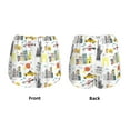 thumbnail image 5 of Lsque New York Printed Women's Running Shorts with Liner Pockets,Elastic Quick Dry Workout Athletic Gym Yoga Shorts,Womens High Waist Shorts-XX-Large, 5 of 9