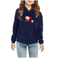thumbnail image 2 of Lovskoo 2-7 Years Baby Clothes Christmas Toddler Baby Boy's Girl's Christmas Hoodie Children's Casual Print Sweatshirt for The Baby Gift Navy, 2 of 7