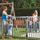 thumbnail image 3 of Double-Sided Automatic Locking Gate Latch,Key Lockable Fence Lock, 3 of 5