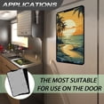 thumbnail image 6 of Yuyamidu Hawaii RV Door Window Shade 26'' x 17.3'' Foldable RV Sun Shade Seaside Blackout & Blocking Light Window Cover Sunset Window Sunshade for RV Camper Trailer, 6 of 7