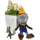thumbnail image 5 of Muñeco de peluche de 12" de Plants VS Zombies con capa marrón, PVZ, suave, cabeza cónica, zombi, para niños., 5 of 5
