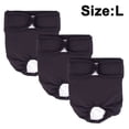 thumbnail image 1 of Lot de 3 Couches Lavables Réutilisables pour Chien, Pantalon Physiologique pour Chien Très Absorbant, 1 of 9