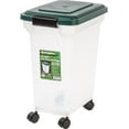 thumbnail image 1 of Remington 10 kg Airtight Dog Food Container with Wheels, Green, 1 of 7