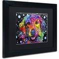 thumbnail image 2 of Trademark Fine Art "Golden Retriever II" Canvas Art by Dean Russo, Black Matte, Black Frame, 2 of 4