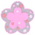thumbnail image 1 of Hot Pads,Sakura Coaster Approx 4.5in Round Placemats Table Placemats Convenient Use, 1 of 14
