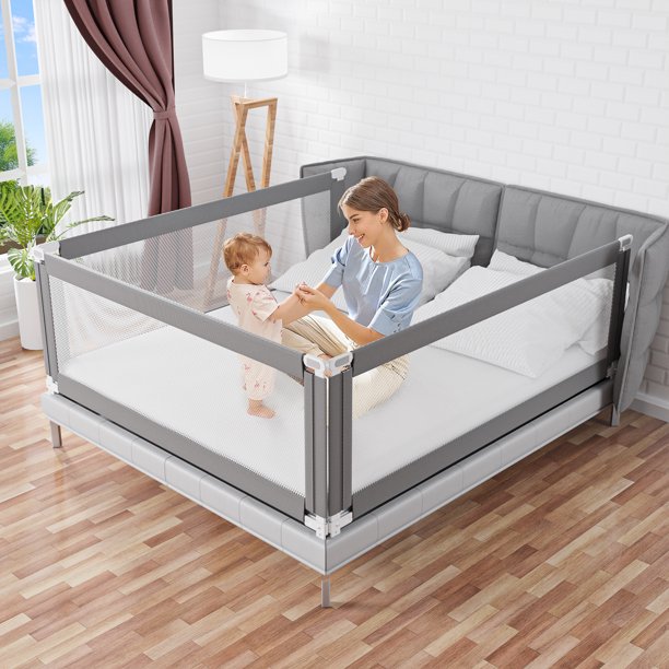 Novashion Bed Rails for Toddlers, New Upgraded Baby Guardrail Kids