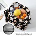 thumbnail image 4 of Yuyamidu Cat Lunchbox for School Girls 5th Grade Kawaii Insulated Lunch Bag for Kids 7-8/9-10 Elementary/Middle School Lunch Tote Bags Reusable Snack Bag with Front Pocket, 4 of 7