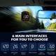thumbnail image 3 of Pantalla frontal HUD universal para coche Interfaz OBD II/GPS Velocidad del vehículo MPH KM/h RPM del motor Medición de advertencia de exceso de velocidad, 3 of 5