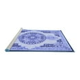 thumbnail image 2 of Ahgly Company Machine Washable Indoor Rectangle Persian Blue Traditional Area Rugs, 7' x 10', 2 of 4