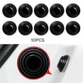 thumbnail image 4 of yotijar 4x50x Car Door Shock Absorber Soundproof Stickers Gasket Protector Adhesive, 4 of 5