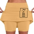 thumbnail image 6 of Shorts Skorts for Women Trendy Summer 2025 Mid Waist Skort Active Skirt Casual Beach Shorts with Pockets S-5XL, 6 of 7