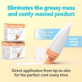 thumbnail image 5 of Eli & Ali Tush Swiper - Diaper Rash Cream & Butt Paste Applicator - Universal Fit for Most Diaper Creams | Mess-Free & Hygienic Alternative to Cream Spatula - Carry Less Baby Gear  - Blue, 1 Pack, 5 of 8