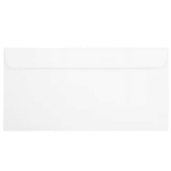JAM Paper #16 Commercial Envelopes with Wallet Flap, 6 x 12, White, 25 per Pack