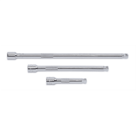3 Pc 1/2" Dr Wobble Extension Set 5",10"15"