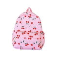 thumbnail image 4 of UJNDER Girl school backpack Large Capacity Cherry Print Cartoon Leisure for Boys Girls School Travel Everyday Use kids bookbag 02_Pink,One Size, 4 of 5