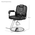 thumbnail image 5 of Silla Estetica Barberia Giro 360° Neumatica Ajustable Salon, 5 of 5