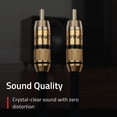 thumbnail image 2 of Fluance Premium Grade Subwoofer Cable with Gold-Plated RCA Connectors, High-performance OFC cable with durable rubber insulator for Subwoofer, Home Theater, Amplifier - 12 ft, 2 of 8