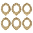 thumbnail image 1 of 6pcs Diy Miniature Photo Frames Handicraft Resin Antique Oval Photo Frames, 1 of 3