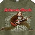 thumbnail image 3 of School of Rock - Dewey Finn Playing the Guitar - Juniors High Neck Tank Top, 3 of 5