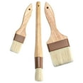 thumbnail image 6 of Hongchegh pastry brush 3pcs Basting Brushes Pastry Brushes Bristle Barbecue Brushes Grilling Oil Brushes, 6 of 10