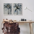thumbnail image 3 of Stupell Industries Grey Modern Palm Trees Botanical & Floral Painting White Framed Art Print Wall Art, 16 x 20, Set of 2, 3 of 10