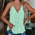 thumbnail image 5 of Wdgfv Womens Tank Tops Casual Fashion V Neck Strappy Sequin Sparkle Shimmer Camisole Sleeveless Tanks Tops, 5 of 7