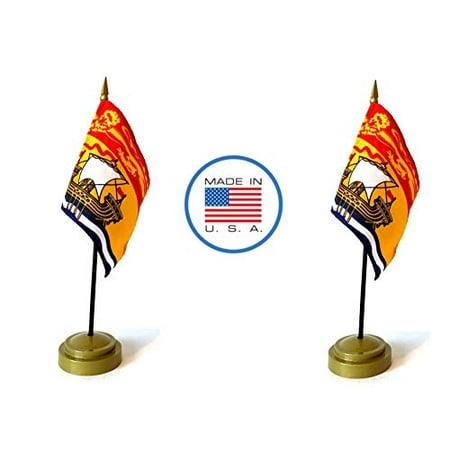 Brunswick Outdoor Furniture Made in The USA Flag Set. 2 New Brunswick Rayon 4