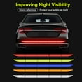 thumbnail image 2 of Soumake 5Pcs/Set Reflective Sticker Stylish Protective Waterproof Car Body Reflective Tape For Vehicles Practical, 2 of 5