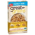 thumbnail image 5 of Post Great Grains Banana Nut Crunch, Non-GMO, Heart Healthy,Whole Grain Cereal, Crunchy 18 oz Box(pack of 2), 5 of 5