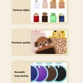 thumbnail image 5 of Twfbrm Sensory Mats for Kids, Early Educational Toys Simulated Animals Skin Textured Sensory Tiles Early Learning Tactile Toys Cute Animals Playmats for Age 1-3 Toddler, Autistic Children, 5 of 9