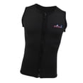 thumbnail image 1 of Chaqueta de neopreno para hombre y mujer, con cremallera frontal, sin mangas, para entrenamiento SG, 1 of 7